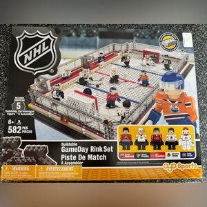 NHL GameDay Rink Set - Blue, Red, Black, White
